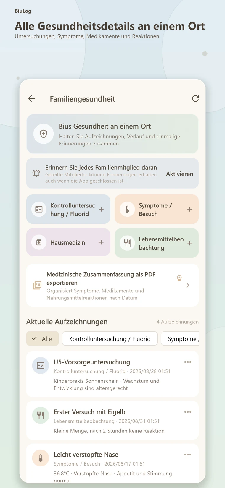 Familiengesundheit
